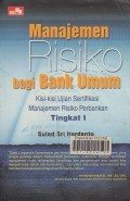 Manajemen Risiko Bagi Bank Umum