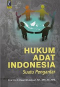 Hukum adat Indonesia: suatu pengantar