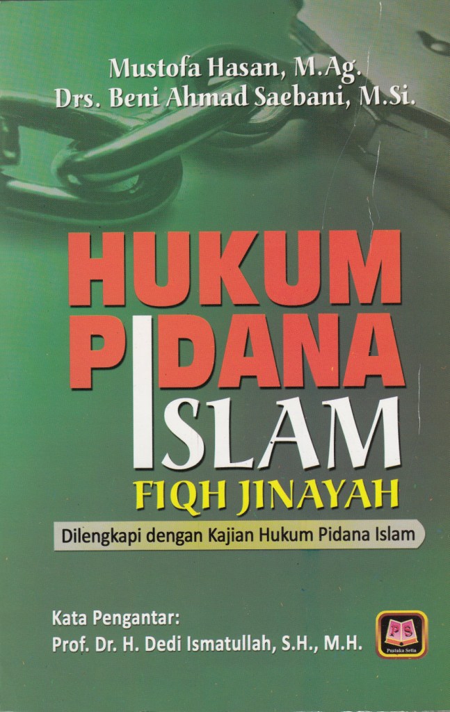 Hukum pidana islam fiqh jinayah
